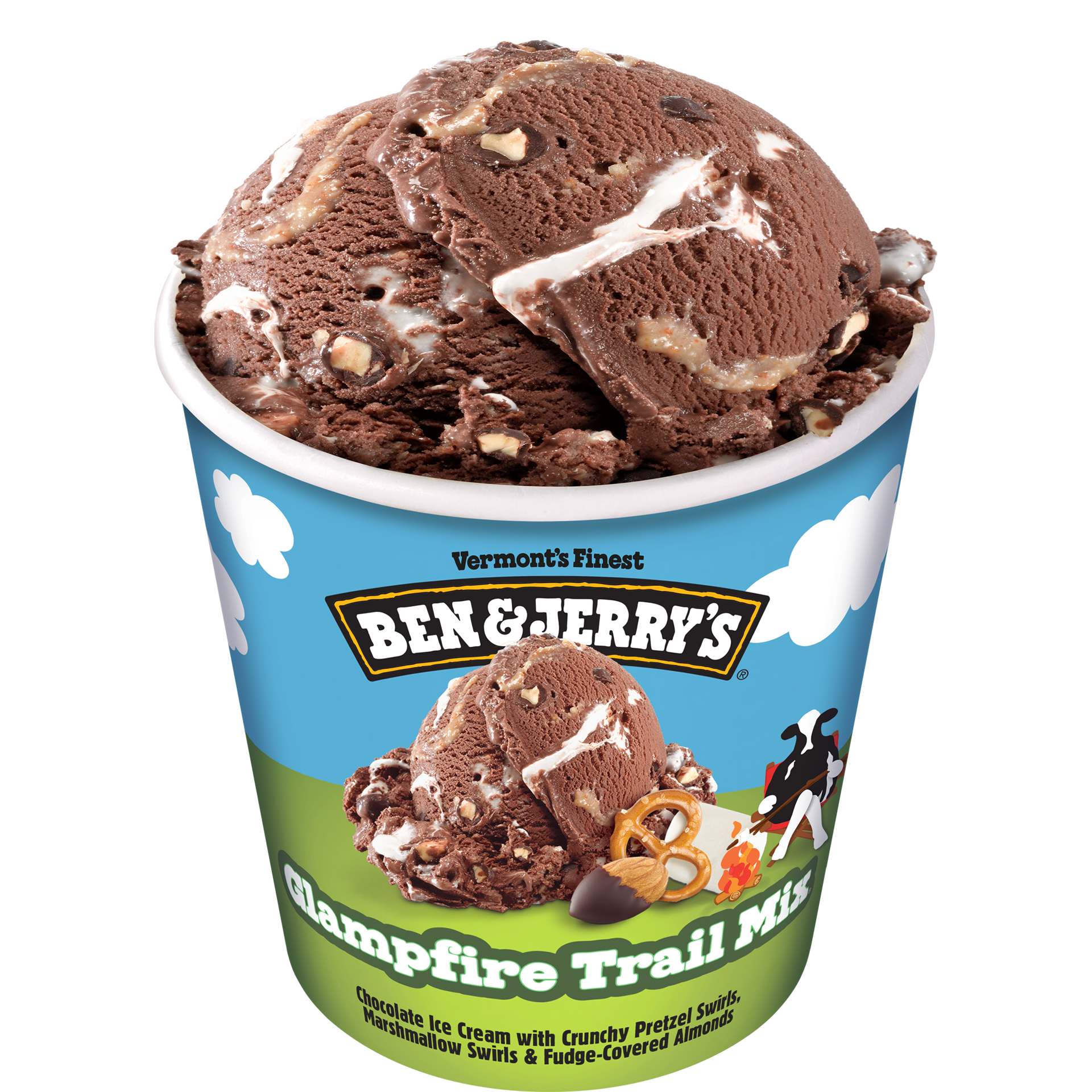 Glampfire Trail Mix Ice Cream | Ben & Jerry's